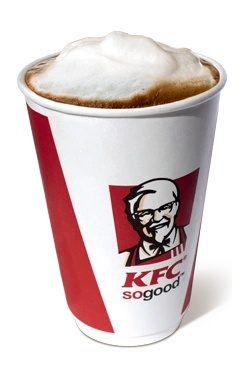 Оригинальная иллюстрация стаканчика кофе KFC.